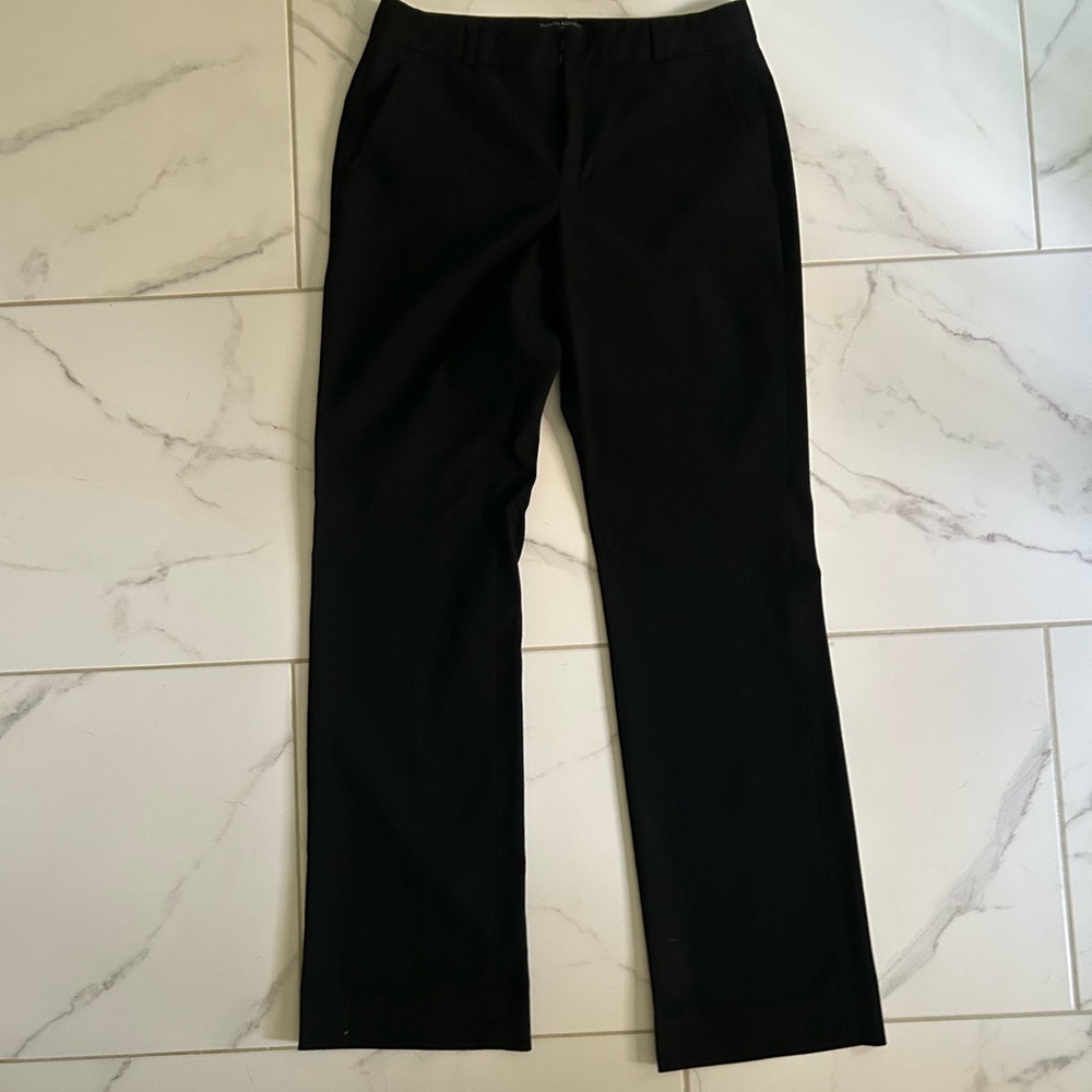 Banana Republicblic Logan Curvy Fit Black Pants